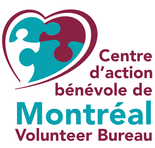 logo - centre d'action bénévole de Montréal volunteer bureau