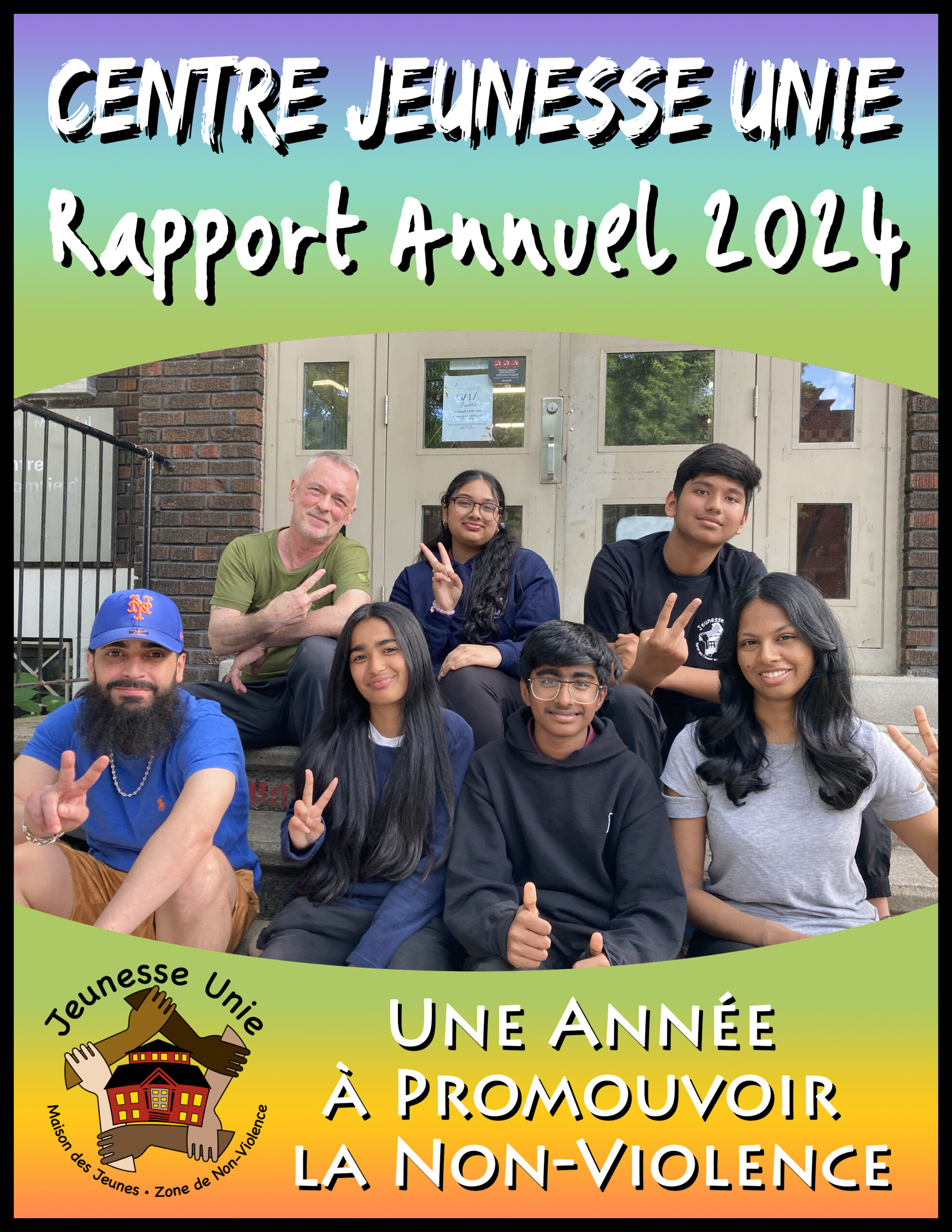 Couverture du rapport d'activité 2018-2019.